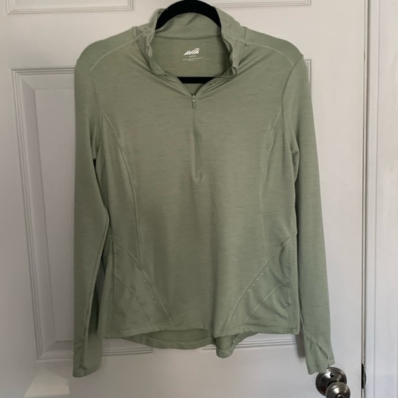 Avia Light Green Athletic Shirt Size M. #118 - Picture 1 of 11